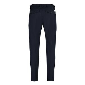 DEPARTMENT FIVE Men's Tailored Chinos with Back Button Pockets Men BLUE Pants